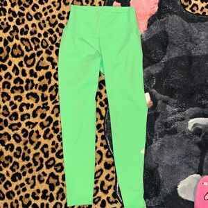 ALO YOGA lime green LIMITED EDITION COLOR leggings size Sm